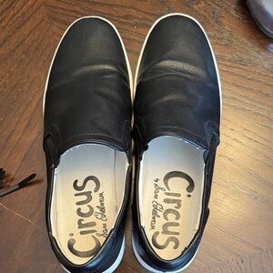Circus by Sam Edelman Black Leather Men's Loafers